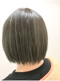 イルミナカラー×切りっぱなしボブ[Sourire出川千尋]