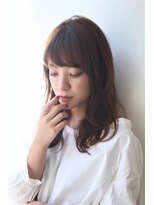 ノーヴェ(Nove)&nbsp;シナモンベージュ×抜け感ウェーブロング