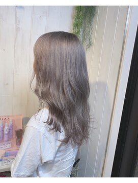 ネクストハラジュク(NEXT HARAJUKU) 【NEXT原宿 林】透明感カラー　シルバーグレージュ