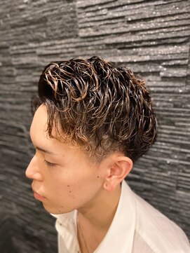 プレミアムバーバー 目黒店(PREMIUM BARBER produce by HIRO GINZA) ショートパーマ