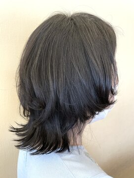 オール 学園前店(oar) ウルフカット