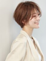 フォンズ(FONS)&nbsp;トップふんわり×シースルーバングで小顔ヘア 大人ショート