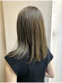 髪質改善メニューヘアカラー/アッシュベージュ 20代30代40代50代