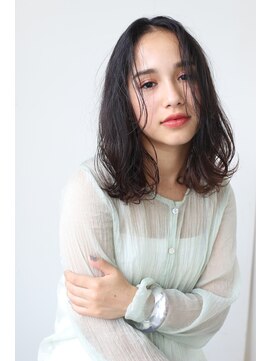 エクリフルール(equri fleur) イルミナカラー×ふんわりレイヤー上品スタイル