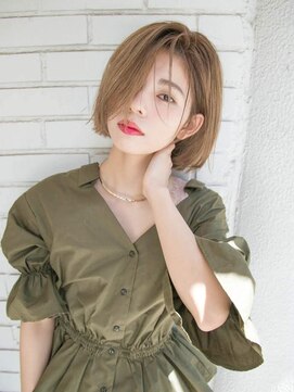 ルティア 池袋(Lutia) ブリーチ1回で透け感ベージュ