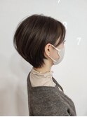 絶壁解消！耳かけ束感ショート20代/30代/40代
