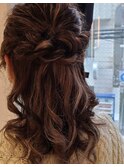 お呼ばれヘアセット