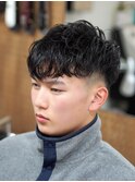 スペインカール スキンフェード フェード 外国人風 前下がり