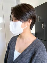 アイティーバイアルバム 八王子店(IT by ALBUM)&nbsp;ハンサムショート_外ハネボブセクションカラー_ba383131