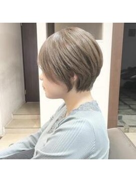 アルバ ヘアリゾート(ALBA) 【ALBAさわ】オリーブグレージュのショートボブ ☆★
