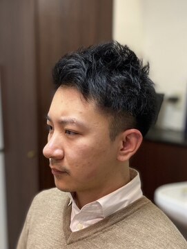 ケースタイル ヘアスタジオ 神保町店(K STYLE HAIR STUDIO) 爽やかショート/ツーブロック/ショートパーマ/ビジネス/神保町