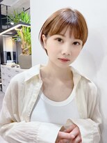ファンナギンザ(FaNNa ginza)&nbsp;丸みショート/斜めバング/シースルーバング/前髪/ボブ
