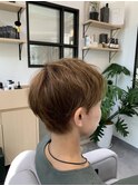 ハイトーンハンサムショート