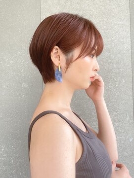 ロンド レグリーズ 立川(Lond leglise) ショート×顔周り×前髪×シルキーベージュ×グレージュカラー