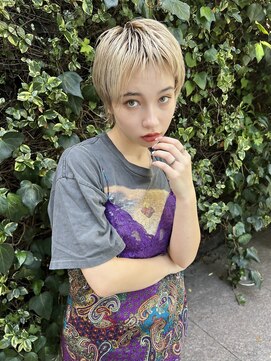 ネアー 新潟(NEER) ブロンドカラー◯ショートヘア◯