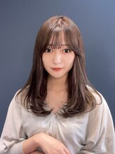 グーシップ(GOO/SYIP) 毛先ワンカールレイヤースタイル