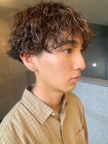 ヘアメイク アージュ 天神西通り店(HAIR MAKE age) メンズスパイラルパーマ　波巻パーマ　ニュアンス