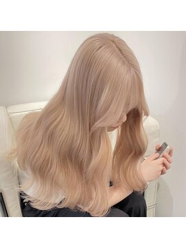 ベレーザ 渋谷(BELEZA) 5366艶髪グレーベージュミルクティーアッシュハイトーンカラー