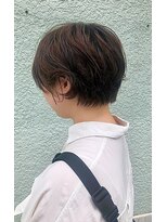 ヘアードレッシングショップ サロ(Hair Dressing Shop Salo)&nbsp;丸みマッシュショート×オリーブブラウン#３０代#４０代#５０代