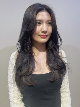 ローレンジウ(LOREN JU) 透明感髪質改善ベージュダブルカラーミルクティーグレージュ