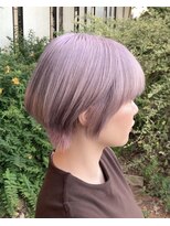 ルプラ ガーデン(le-pla garden) マッシュショート/ダブルカラー/ラベンダー/ピンク/豊橋/豊川
