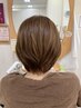 ダメージレス全体白髪染め＋カット+トリートメント10890円→9900円