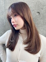 セシルへアー 福岡天神店(Cecil hair)&nbsp;ロング/レイヤーカット/小顔/ワンカール/大人可愛い/うる艶髪