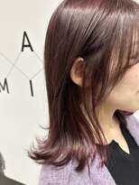 ハルキミナト ジャパン ヨコハマ(HARUKI MINATO japan YOKOHAMA)&nbsp;ピンクブラウン　春カラー　20代/30代/40代女性