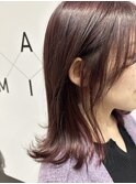 ピンクブラウン 春カラー 20代/30代/40代女性