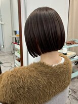 ベイルーム(BAYROOM by HONEY omotesando)&nbsp;ミニボブレイヤーボブワンレン髪質改善バイカルテ縮毛矯正美髪