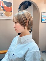 ロウバイレボ 柏(lou by revo)&nbsp;ショートボブ/ボブ/マッシュ/切りっぱなし/柏駅