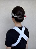 女将さんヘア