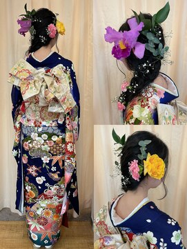 ヘアーメイク ツインズ(Hair Make TWINS) ゆるくふわっとした編み込み
