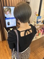 ビーバイシージャストビューティー(B by C just beauty)&nbsp;丸みショート　ショート女子　夏ヘア