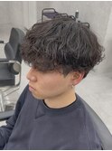 メンズシャドウパーマ