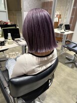 シールドヘアー 沖縄 新都心(C'LD Hair)&nbsp;那覇美容室/おもろまち美容室/ラベンダー/ヘイリーボブ/ブリーチ