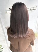 大人デザインカラー　ピンクベージュ