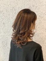 DAMANI 表参道 髪質改善/ヘッドスパ/ハイライト/白髪染め/白髪ぼかし/縮毛矯正&nbsp;似合わせカット/ミディアムレイヤーカット[表参道駅]