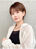 クールショート/韓国/顔周り/ショートボブ/立川/20代30代40代
