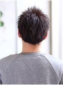 ショートアップバング爽やか