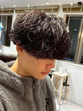 アイトーキョープラスシー 横浜(AI TOKYO+Sea) 横浜駅/波巻きスパイラルパーマ/シャドウパーマ/軽めマッシュ