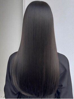 ムーク 海老名(MUUK)の写真/気になるエイジング毛・ぱや毛も!こだわりの薬剤でうねり知らずの艶髪へ☆