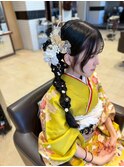 成人式/ヘアアレンジ/ヘアセット