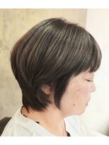 エルアール コウベ(LR KOBE) 超高濃度水素ケアカラー大人ショートボブ 【40代50代60代】