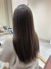 【プレミアム】髪質改善ケアストレート+カット+カラー+powerdict2ステップTM