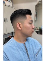 メリケンバーバーショップ フクオカ(MERICAN BARBERSHOP FUK)&nbsp;シャードパーマスパイキーショートアクティブショート