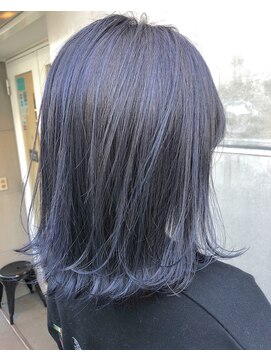 キラ 渋谷(KILLA) イルミナカラー無造作カール丸みショートボブディ【KILLA北間】