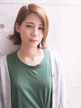 ヘアーサロン コトノハ 切りっぱなし風ボブ