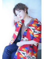 ブーケ(BOUQUET)&nbsp;センターパート・似合わせカット・毛先カール・外ハネ