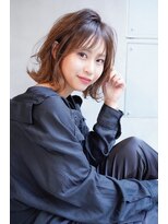 ケイト(kate)&nbsp;【kate 大宮】ショコラブラウン×外ハネミディ